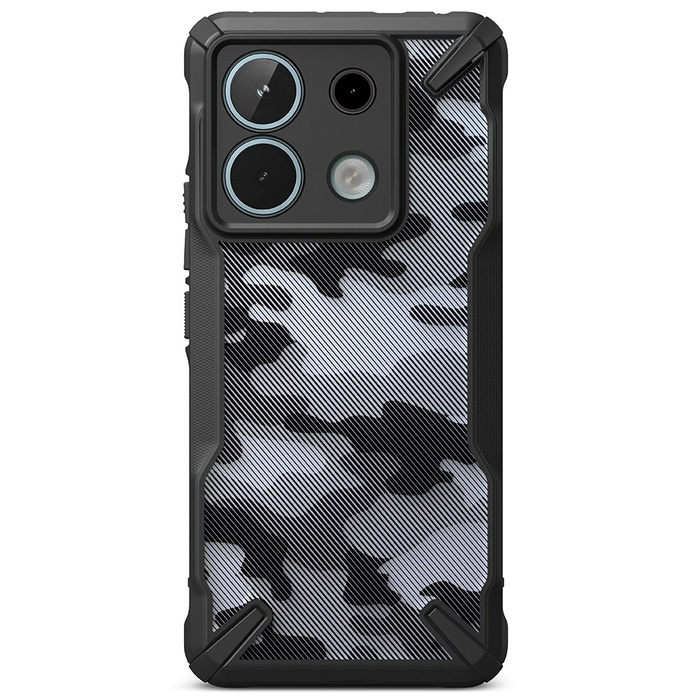 Etui Ringke Fusion X Xiaomi Redmi Note 13 Pro 5g / Poco X6 5g Camo Black