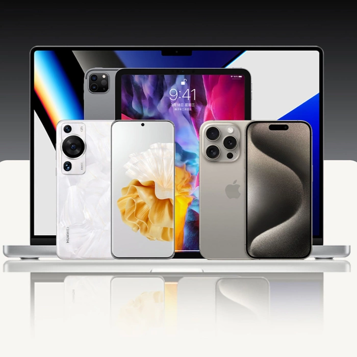 Dudao L20 Pro 4-in-1 USB-A / USB-C - Lightning / USB-C Cable - Black