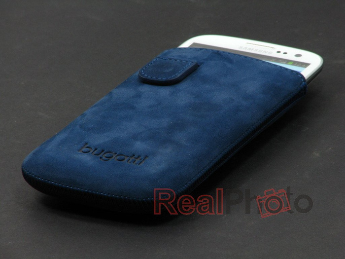 Pouzdro Kryt Samsung Galaxy S3 I9300 BUGATTI Perfect Velvety Nubuk