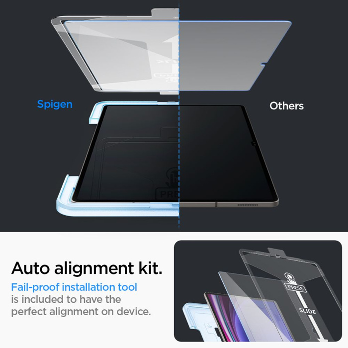 Tempered Glass Spigen Glas.tr "ez Fit" Galaxy Tab S9 Ultra 14.6 X910 / X916B Čirý