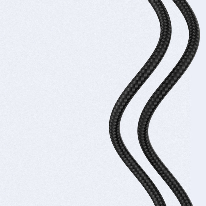 Cable Dudao USB Tipo C - USB Tipo C carga rápida PD 100W negro (L7MaxC)