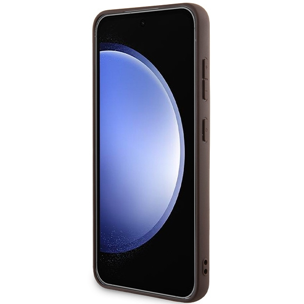 Etui Guess GUHCS24SPG4GPH S24 S921 biały/white hardcase 4G Triangle Case