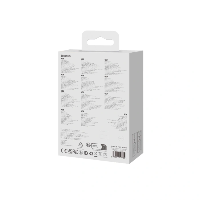 Powerbank bezprzewodowy Baseus Magnetic Wireless Charging 20W z MagSafe i USB-C – czarny