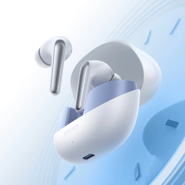 Joyroom Funpods JR-FN2 In-Ear-TWS-Kopfhörer mit Bluetooth 5.4, ANC-Funktion und IP54-Schutz – Weiß