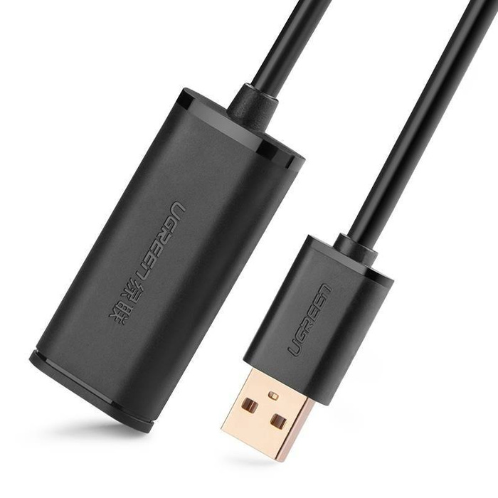  UGREEN Extensor USB 2.0 US121 Activo 5m Negro