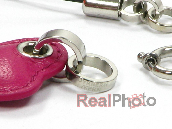 Elegantní krásná srdcová značka pro Telefonu Pink Leather Dyberg-Kern 