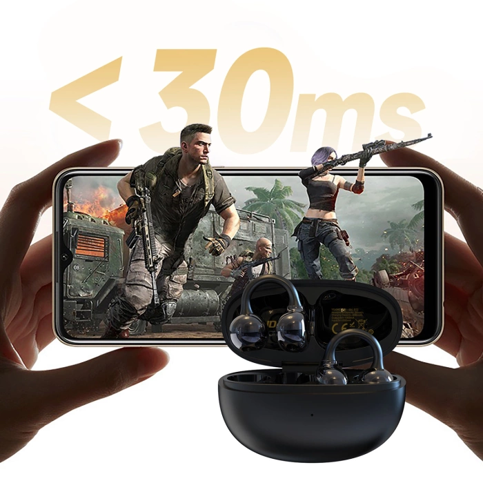 Dudao U20 TWS Bluetooth-Kopfhörer, kabellos, Schwarz