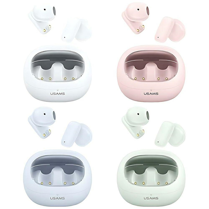 USAMS Słuchawki Bluetooth 5.3 TWS TD Series bezprzewodowe różowy/pink BHUTD03 (TD22)