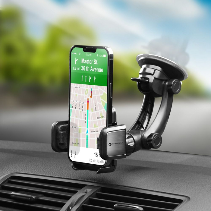 FORCELL uchwyt samochodowy CHROM III (15 cm)