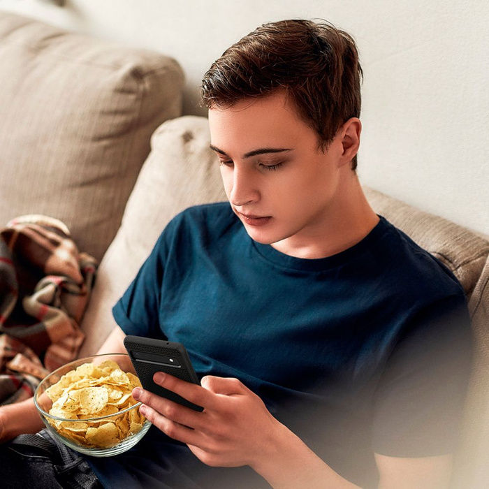 Spigen Liquid Air GOOGLE PIXEL 6A MATTE NOIR