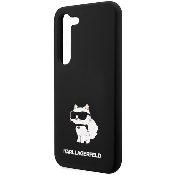Obal Karl Lagerfeld Silicone Nft Choupette - Obal Samsung Galaxy S23 (černý) Case