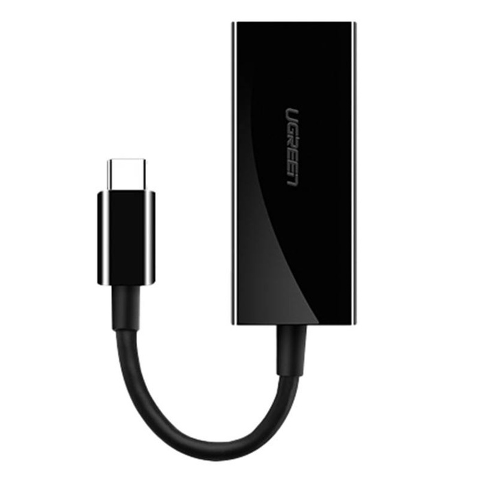 Adaptador externo USB-C macho Gigabit Ethernet UGREEN (negro)