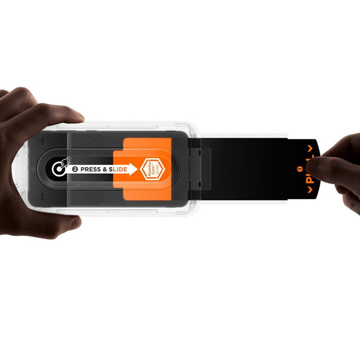 Vidrio Templado Spigen GLAS.TR "EZ FIT PRO" HD GALAXY S25 FE CLEAR