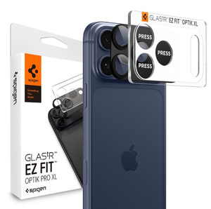 CAMERA PROTECTOR Spigen OPTIK PRO XL GLAS.TR "EZ FIT" CAMERA PROTECTOR IPhone 17 PRO MAX BLACK