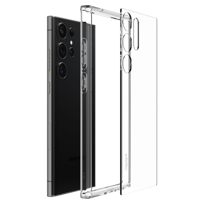 Case Spigen Ultra Hybrid GALAXY S23 ULTRA CRYSTAL CLEAR