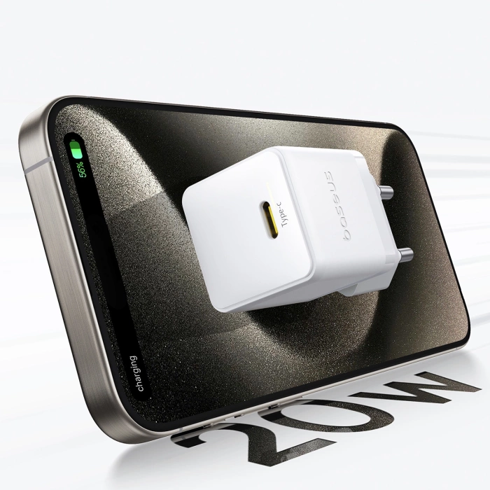 Baseus Palm 20W USB-C Wall Charger - White
