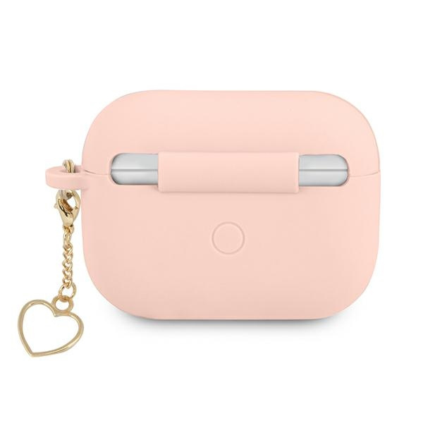 GUESS Apple Cover Pro Cover Silicone Charm Collection Case rosa