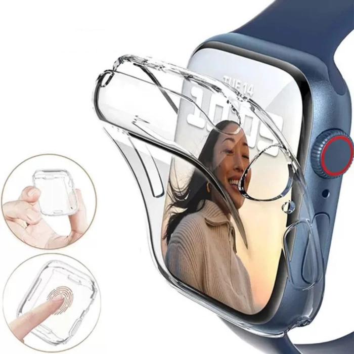 Ultraklares Watch für Apple Watch 41 mm (Serie 7/8/9) – Transparent
