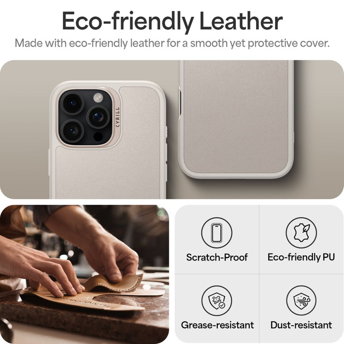 Hülle Spigen Mag MagSafe IPhone CYRILL KAJUK 16 PRO CREME