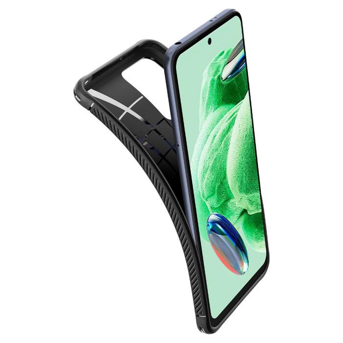 Spigen Rugged Armor XIAOMI REDMI NOTA 12 5G / POCO X5 5G MATTE NERO