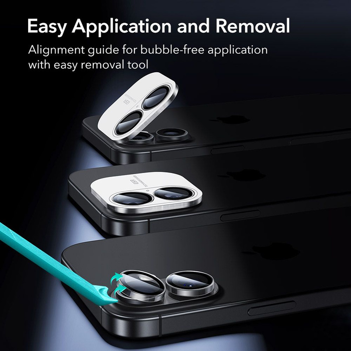 ESR CAMERA PROTECTOR ArmorITE CAMERA PROTECTOR IPhone 16 / 16 PLUS / 17 CLEAR