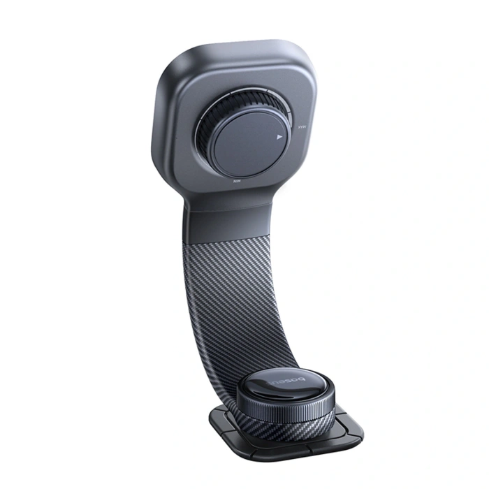 Uchwyt magnetyczny Baseus PrimeTrip C03 kompatybilny z MagSafe przyklejany na deskę rozdzielczą - czarny