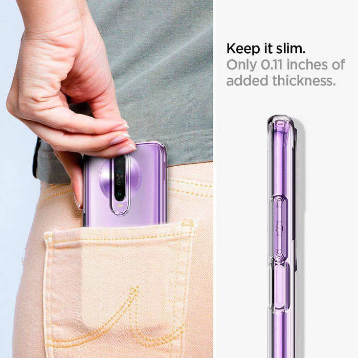 Coque Spigen Liquid Crystal Xiaomi Mi 10T Clair Transparent Case