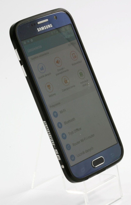 Hülle LJY Schwert 6 Samsung Galaxy S6 Aluminium Bumper Rahmen Schwarz