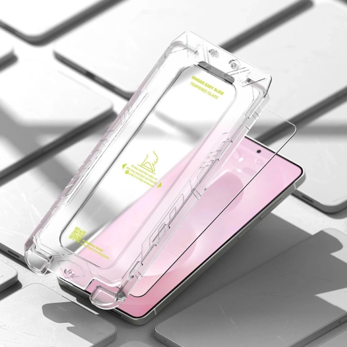 SZKŁO HARTOWANE RINGKE EASY SLIDE 2-PACK GALAXY S25 EDGE CLEAR