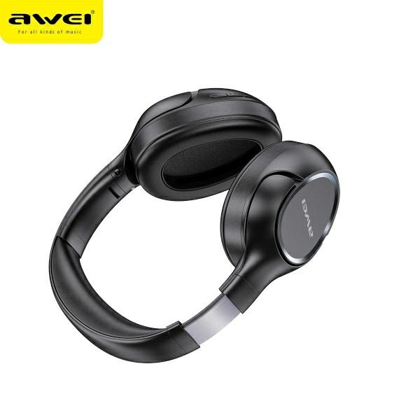 Slúchadlá AWEI Bluetooth Wireless On-Ear A770BL Black