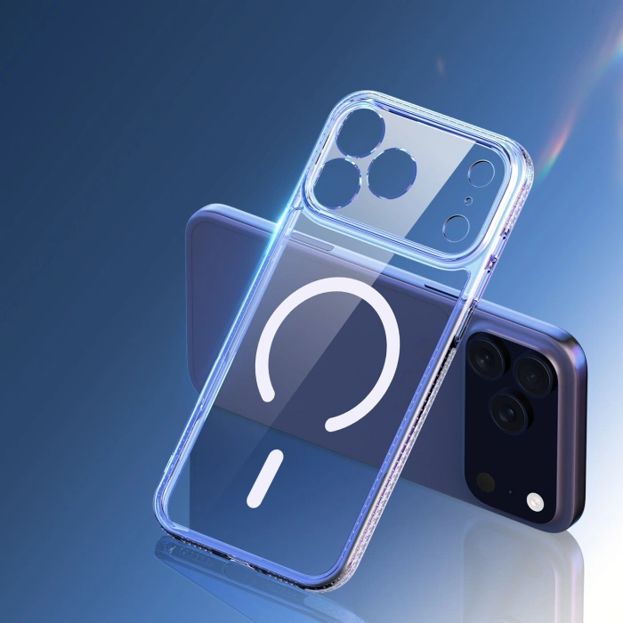 Etui Dux Ducis Clin Mag na iPhone 17 Pro Max kompatybilne z MagSafe - przezroczyste