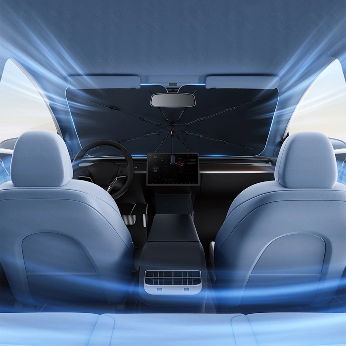 Baseus CoolRide BS-CN013 Sonnenschirm – Schwarz