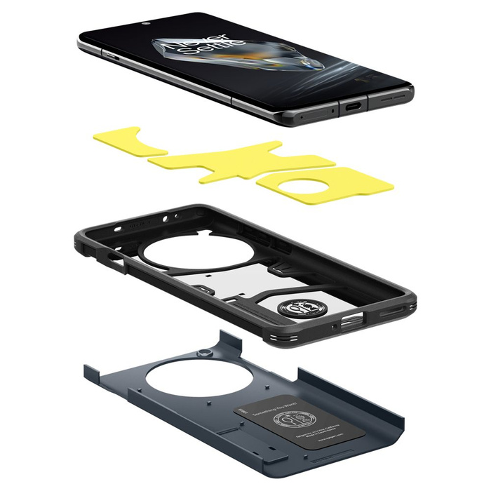 Spigen Tough Armor ONEPLUS 12 PIZARRA METALICA