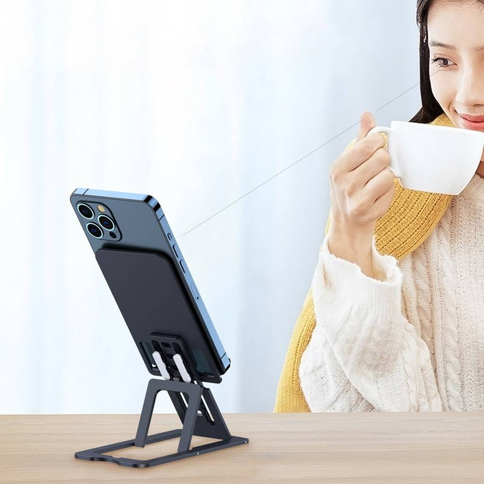 Skladací stojan Choetech pre smartfón/tablet sivý (H064)