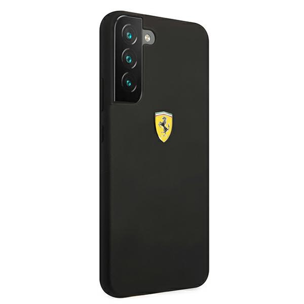 Case FERRARI Samsung Galaxy S22 On Track Silicone Black Hardcase