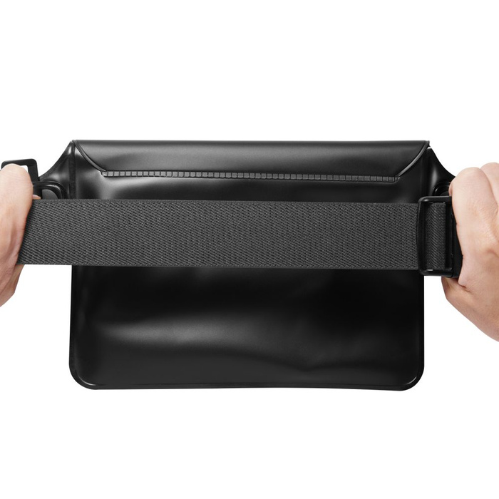 Funda Spigen A620 BOLSA DE CINTURA IMPERMEABLE UNIVERSAL NEGRO