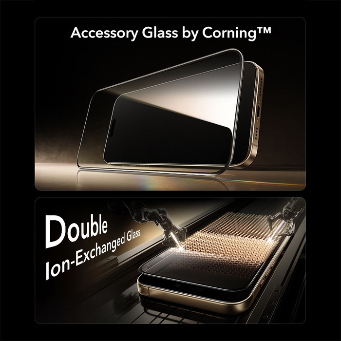 Tempered Glass ESR ULTRAFIT ArmorITE PRO GEHÄRTETES GLAS IPhone 17 PRO MAX KLAR