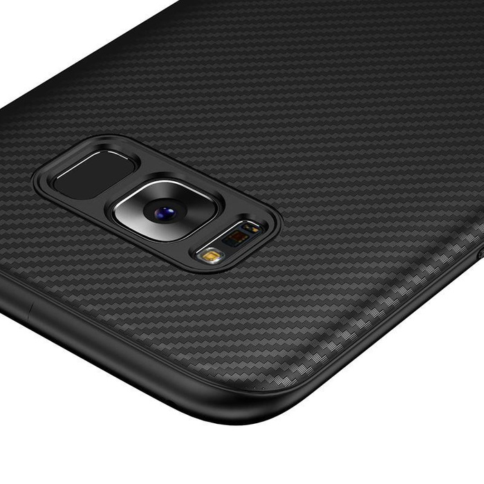 Case Crong Prestige Carbon Cover Samsung Galaxy S8 black