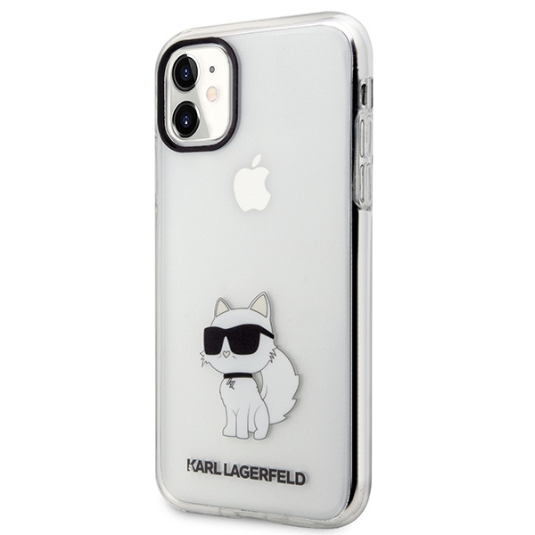 Karl Lagerfeld KLHCN61HNCHTCT iPhone 11 / Xr 6.1" transparente durocase Ikonik Choupette