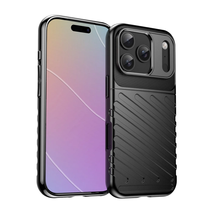 Etui Thunder Case iPhone 17 Pro Czarne