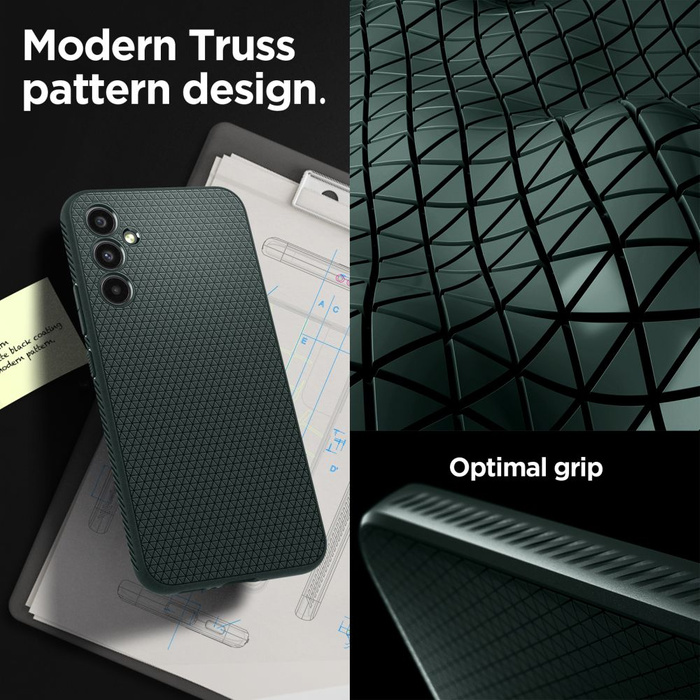 Cover Spigen Liquid Air Galaxy A34 5g Verde Abisso