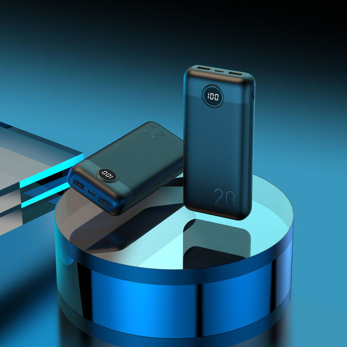 Powerbank Veger L20S (VP2039PD / W2039PD) PD QC3.0 2A 20000 mAh czarny