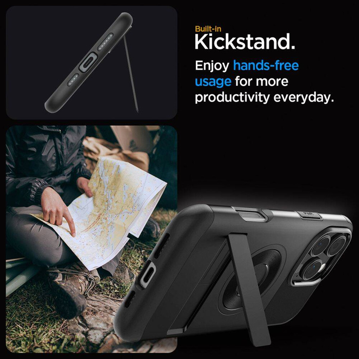 Spigen Slim Armor Mag MagSafe IPhone 16 PRO MAX SCHWARZ