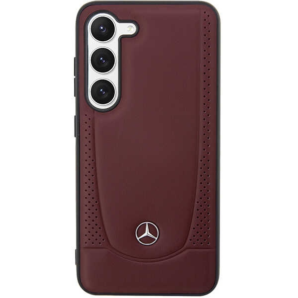 Etui Mercedes Mehcs23sarmre S23 S911 Czerwony/red Hardcase Leather Urban Bengale Case