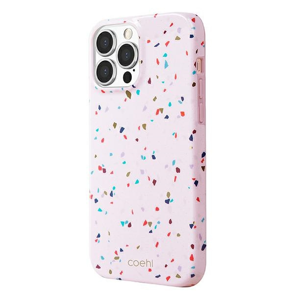Custodia Uniq Coehl Terrazzo iPhone 13 Pro Max 6.7&quot; rosa / rosa cipria