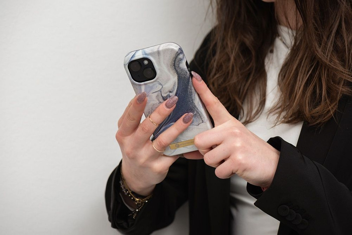 FORCELL F-PROTECT Mirage futerał kompatybilny z MagSafe do IPHONE 15 Plus magic sand