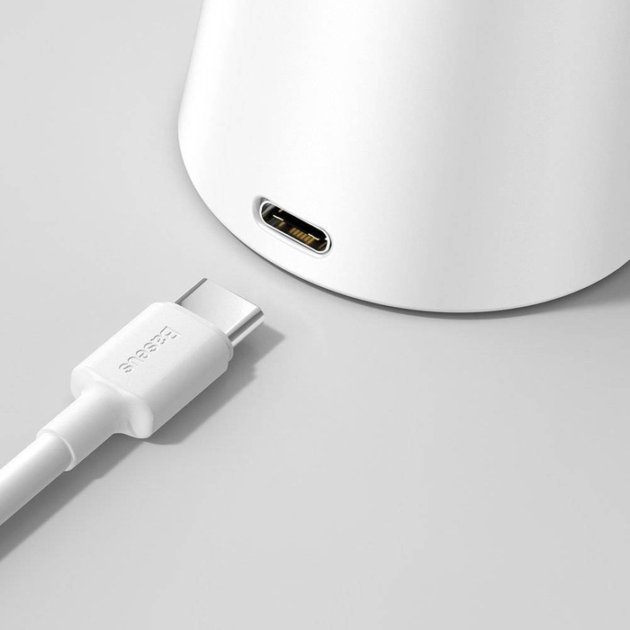 Lampe de bureau de lecture pliante rechargeable Baseus Smart Eye (Smart Light) blanc (DGZG-02)