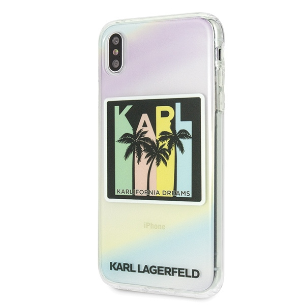 Telefontok KARL LAGERFELD Apple iPhone Xs Max California Dreams Többszínű tok