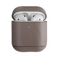 UNIQ case Terra AirPods 1/2 gen. Genuine Leather beige/beige