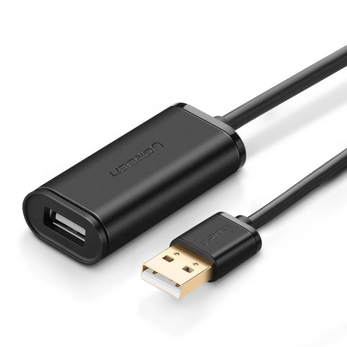 Cavo UGREEN USB 2.0 Extender US121 Active 5m Nero